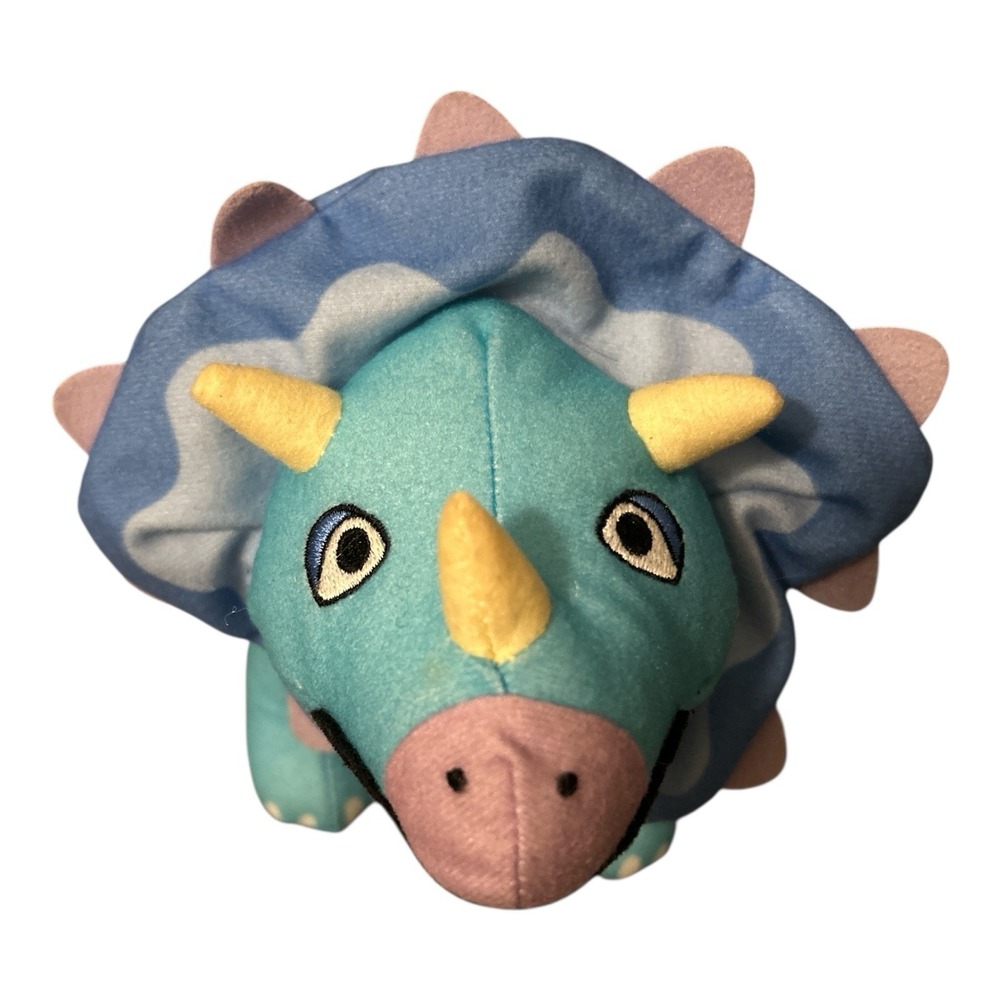 Dinosaur Train Tank 10" Triceratops Plush PBS Kids Jim Henson Collectible
